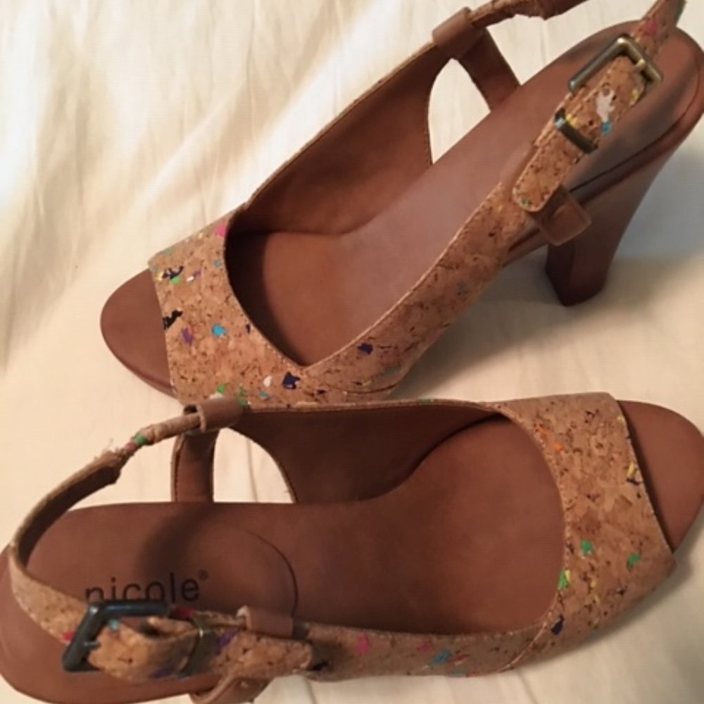 Worn 1x! Nicole heels!